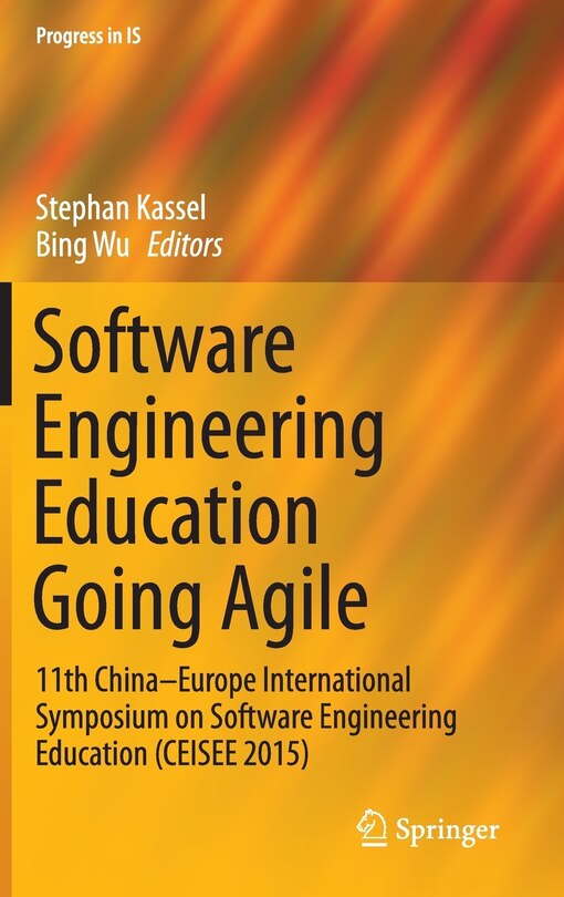 Front cover_Software Engineering Education Going Agile
