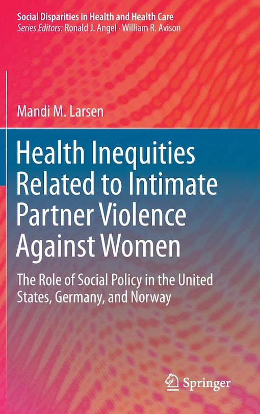 Front cover_Health Inequities Related To Intimate Partner Violence Against Women