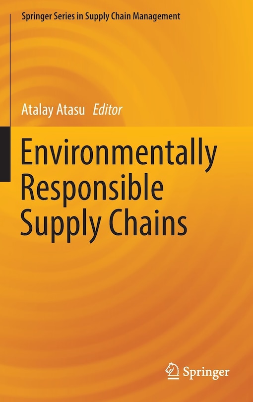 Couverture_Environmentally Responsible Supply Chains