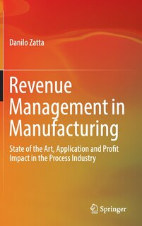 Front cover_Revenue Management In Manufacturing