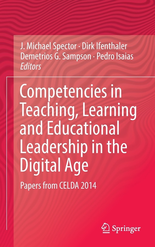 Couverture_Competencies In Teaching, Learning And Educational Leadership In The Digital Age