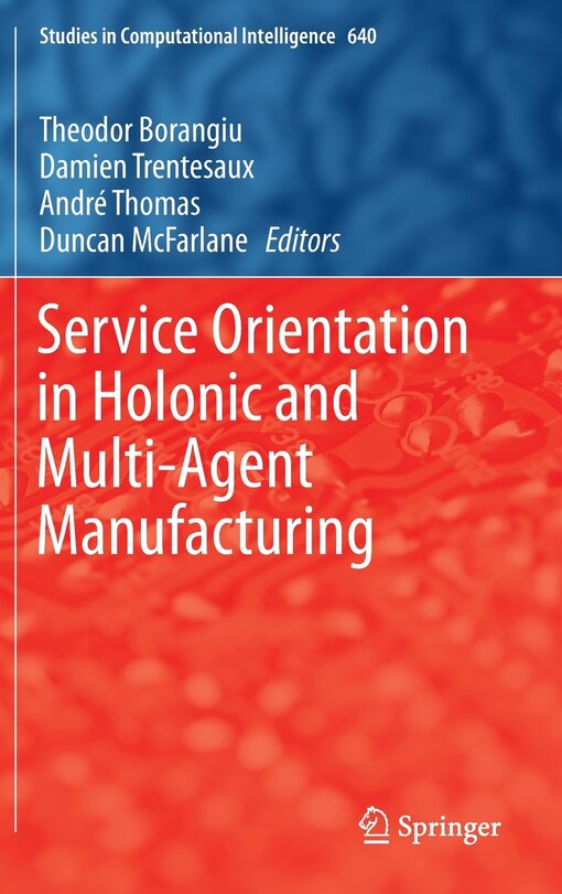 Service Orientation In Holonic And Multi-agent Manufacturing