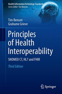 Couverture_Principles Of Health Interoperability