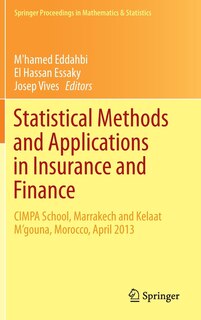 Front cover_Statistical Methods And Applications In Insurance And Finance