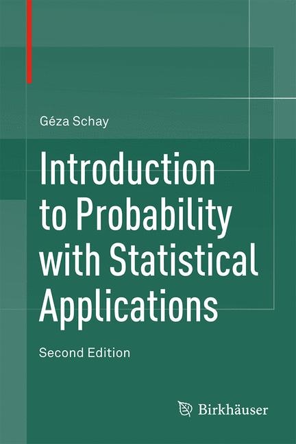 Couverture_Introduction To Probability With Statistical Applications