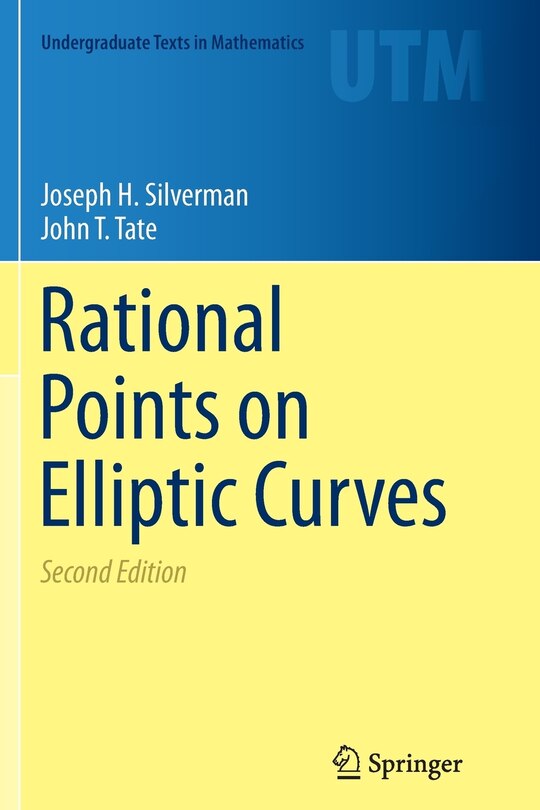 Couverture_Rational Points On Elliptic Curves