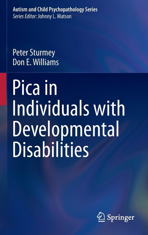 Front cover_Pica In Individuals With Developmental Disabilities