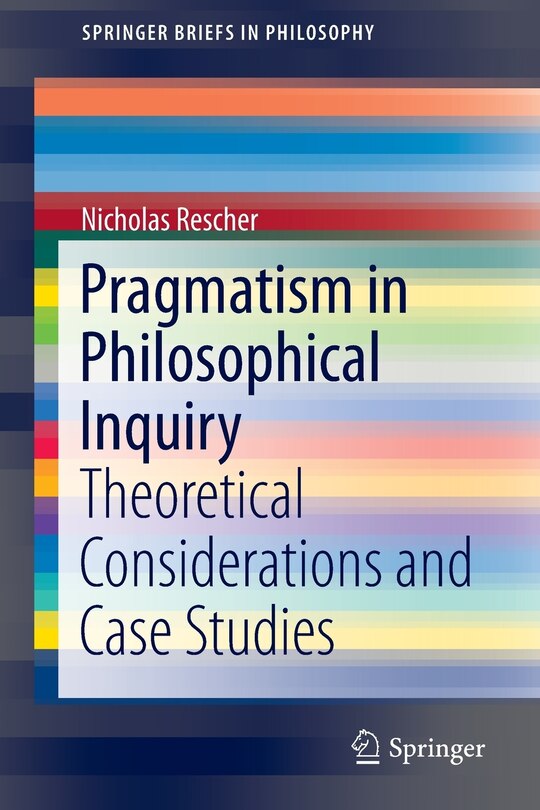 Couverture_Pragmatism In Philosophical Inquiry