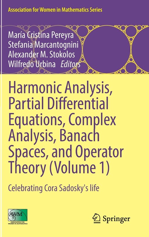 Front cover_Harmonic Analysis, Partial Differential Equations, Complex Analysis, Banach Spaces, And Operator Theory (volume 1)