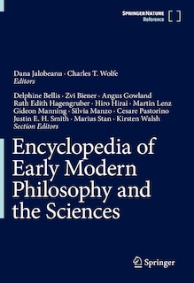 Front cover_Encyclopedia Of Early Modern Philosophy And The Sciences