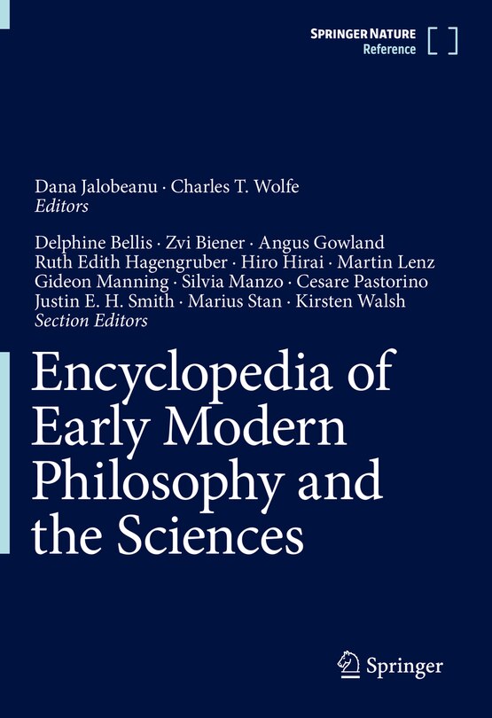 Front cover_Encyclopedia Of Early Modern Philosophy And The Sciences