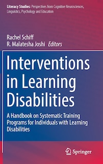 Front cover_Interventions In Learning Disabilities