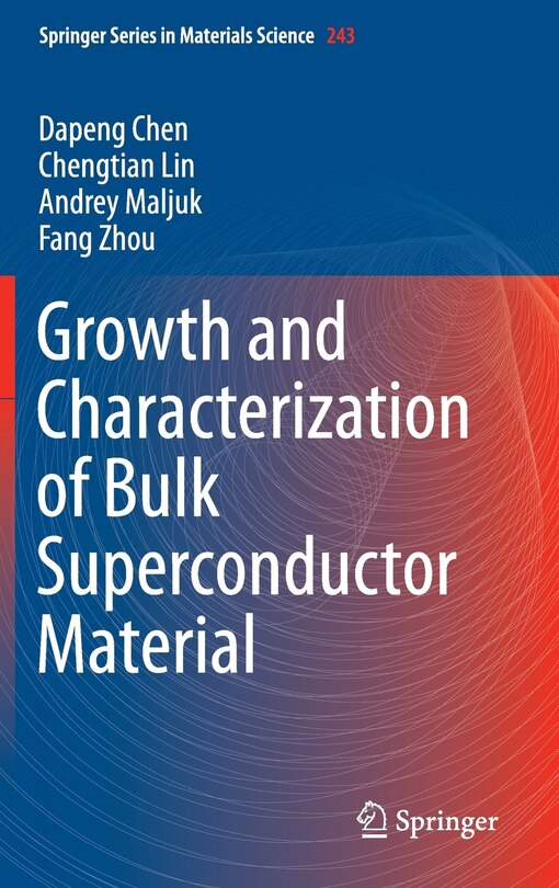 Front cover_Growth And Characterization Of Bulk Superconductor Material