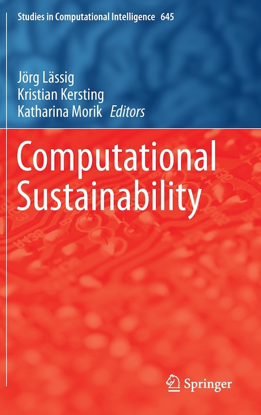 Front cover_Computational Sustainability