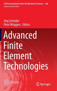 Front cover_Advanced Finite Element Technologies