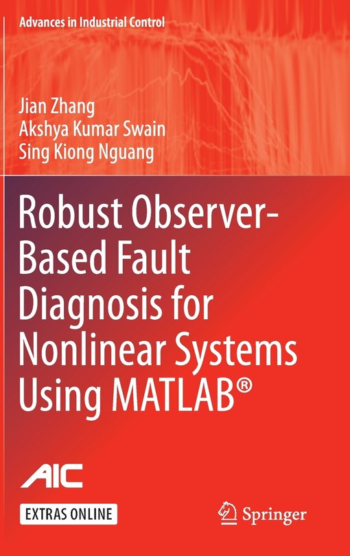 Couverture_Robust Observer-based Fault Diagnosis For Nonlinear Systems Using Matlab