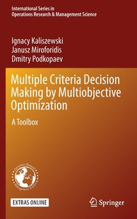 Front cover_Multiple Criteria Decision Making By Multiobjective Optimization