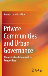 Couverture_Private Communities And Urban Governance