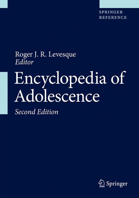 Front cover_Encyclopedia Of Adolescence