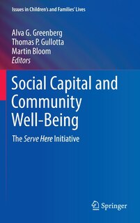 Front cover_Social Capital And Community Well-being