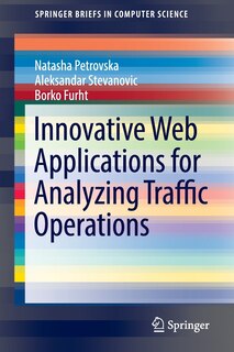 Couverture_Innovative Web Applications For Analyzing Traffic Operations