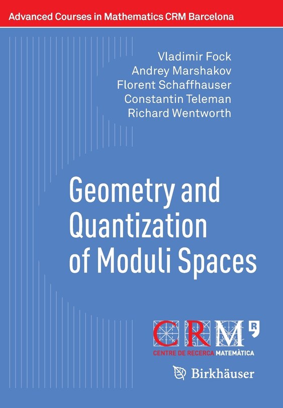 Front cover_Geometry And Quantization Of Moduli Spaces