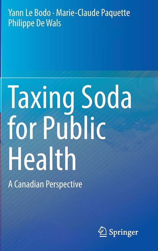Front cover_Taxing Soda For Public Health