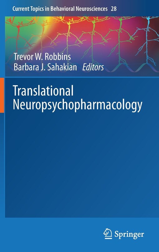 Couverture_Translational Neuropsychopharmacology