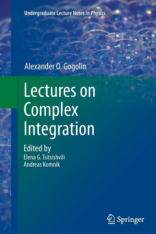 Front cover_Lectures On Complex Integration