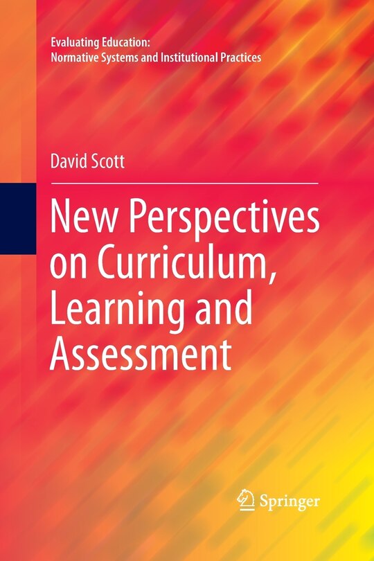 Front cover_New Perspectives On Curriculum, Learning And Assessment