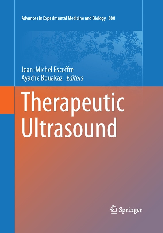 Couverture_Therapeutic Ultrasound