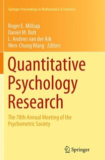 Front cover_Quantitative Psychology Research