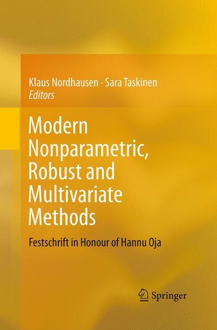 Front cover_Modern Nonparametric, Robust And Multivariate Methods
