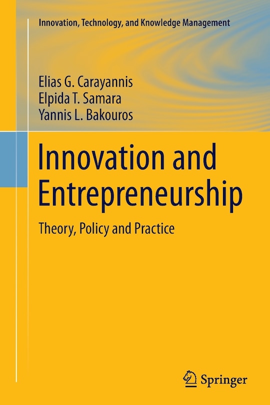 Couverture_Innovation And Entrepreneurship