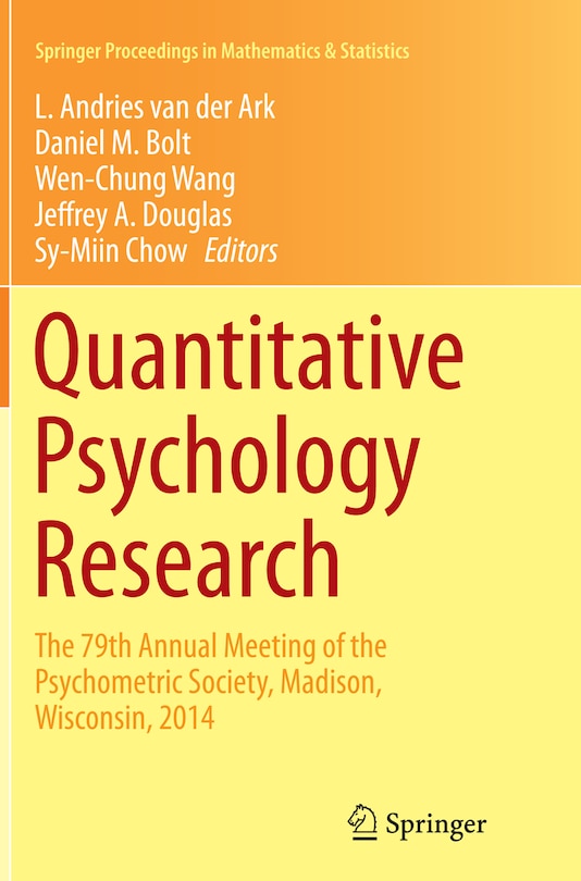 Couverture_Quantitative Psychology Research