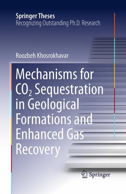 Couverture_Mechanisms For Co2 Sequestration In Geological Formations And Enhanced Gas Recovery