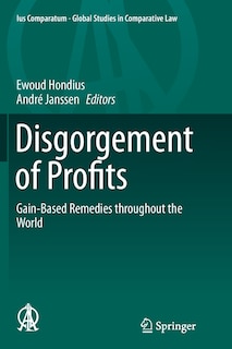 Front cover_Disgorgement Of Profits