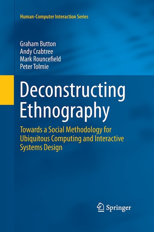 Front cover_Deconstructing Ethnography