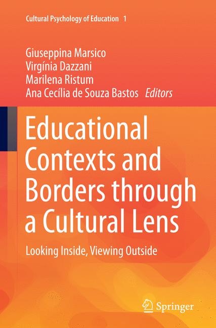 Couverture_Educational Contexts And Borders Through A Cultural Lens