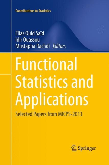 Front cover_Functional Statistics And Applications