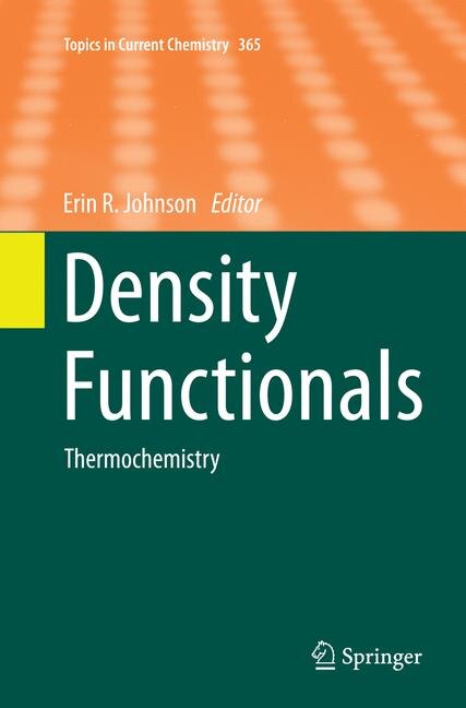 Front cover_Density Functionals