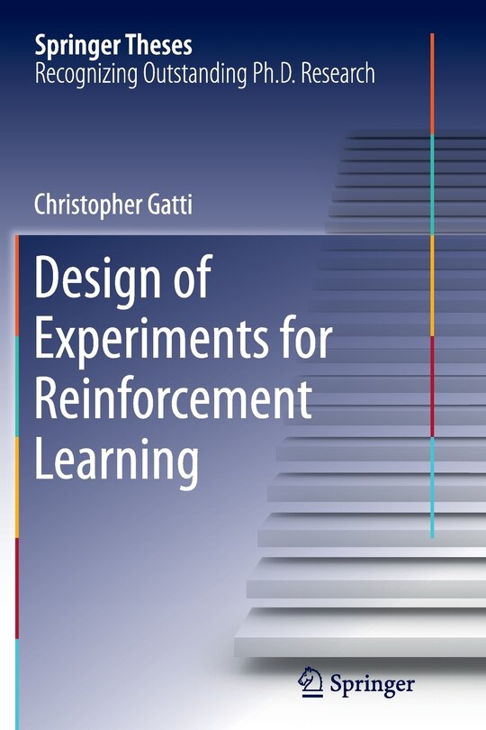Couverture_Design Of Experiments For Reinforcement Learning