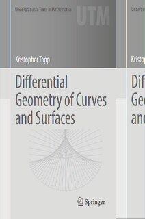 Front cover_Differential Geometry Of Curves And Surfaces
