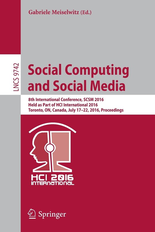 Front cover_Social Computing and Social Media