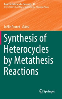 Front cover_Synthesis Of Heterocycles By Metathesis Reactions