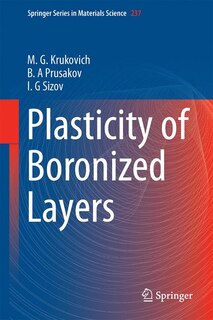 Front cover_Plasticity Of Boronized Layers