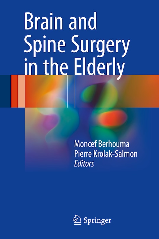 Couverture_Brain And Spine Surgery In The Elderly