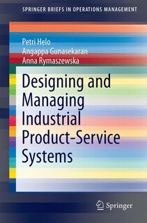 Couverture_Designing And Managing Industrial Product-service Systems