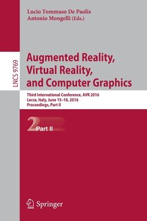 Front cover_Augmented Reality, Virtual Reality, And Computer Graphics