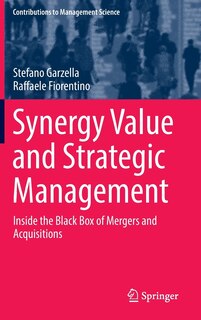 Couverture_Synergy Value And Strategic Management